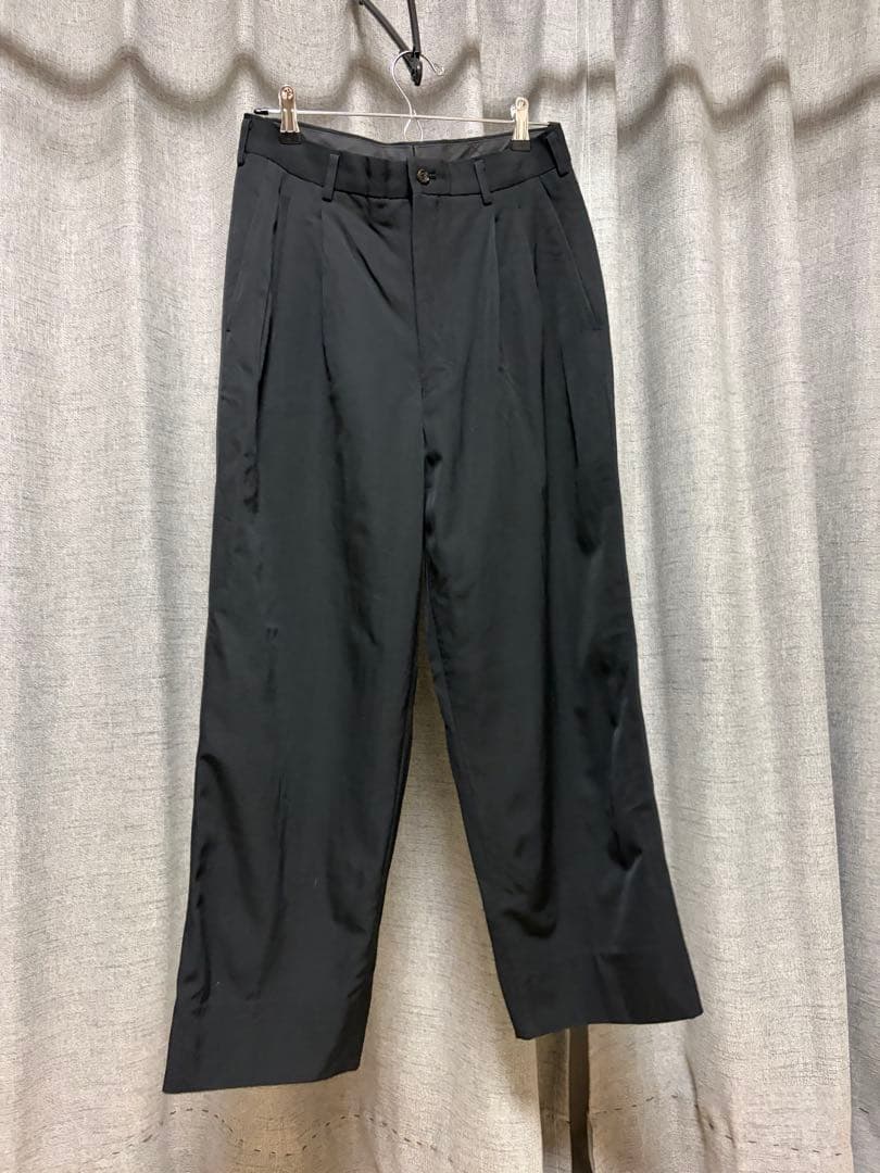 COMME des GARCONS HOMME スラックス　黒