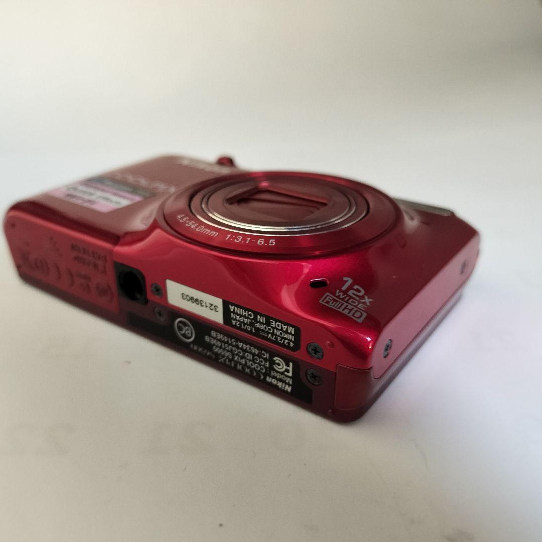 Nikon COOLPIX s6500 レッド コンパクトデジタルカメラ