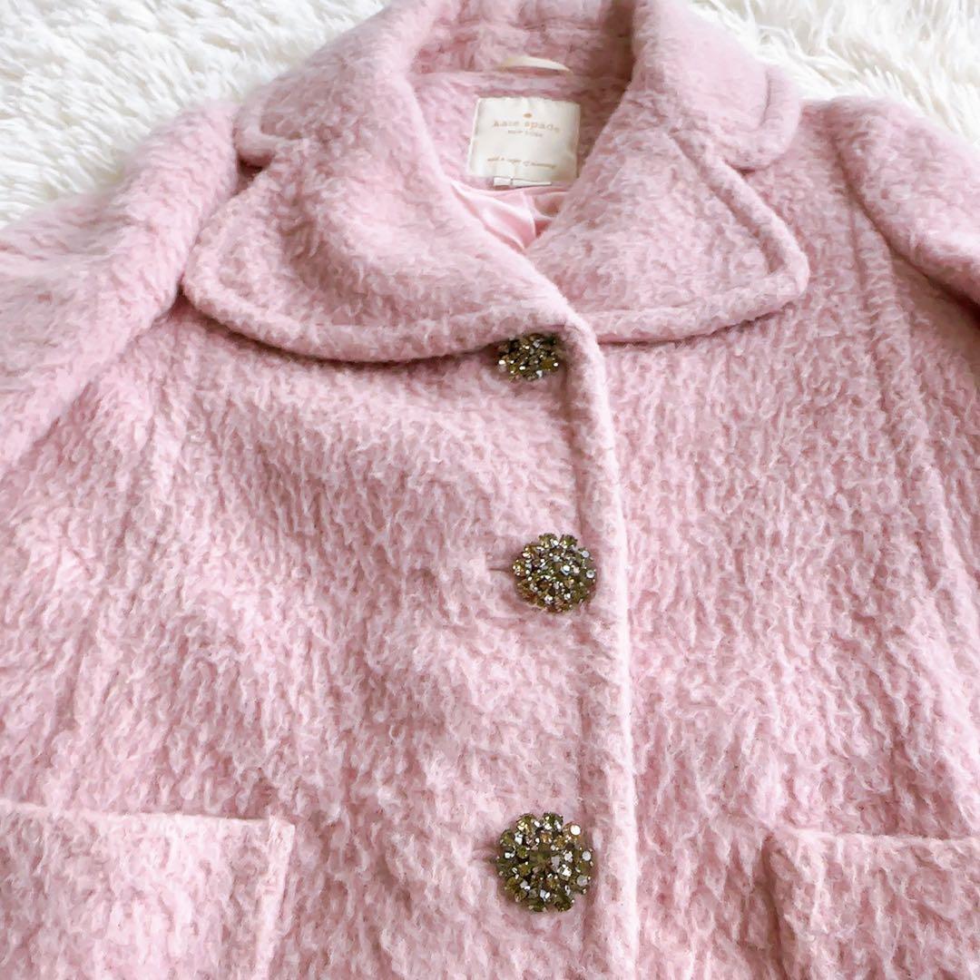 Kate spade new york コート　ピンク　厚手
