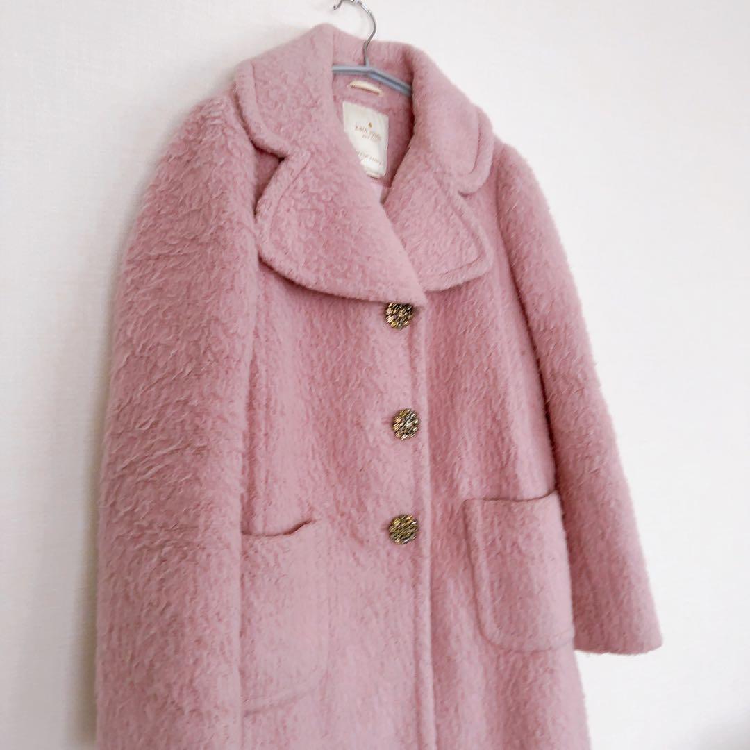 Kate spade new york コート　ピンク　厚手