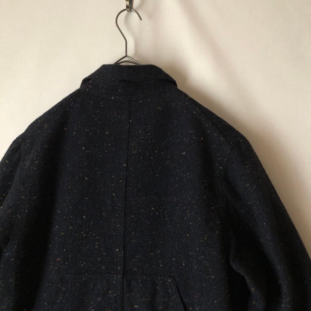 【冬物】SASSAFRAS ササフラス カバーオール ボアジャケット ドネガル