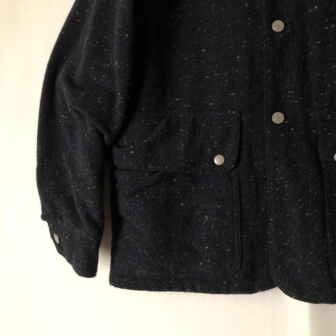 【冬物】SASSAFRAS ササフラス カバーオール ボアジャケット ドネガル