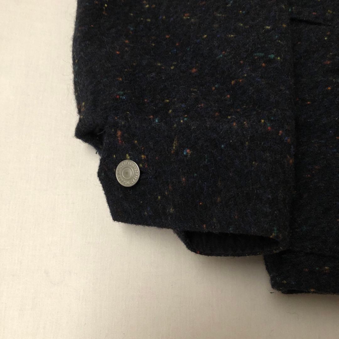 【冬物】SASSAFRAS ササフラス カバーオール ボアジャケット ドネガル