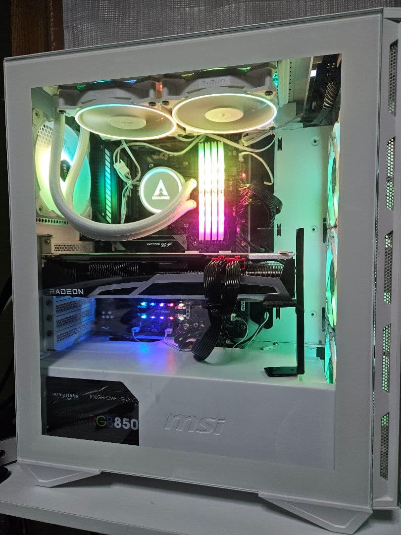 ゲーミングPC ミドルタワー Ryzen 5700x3d RX6800XT