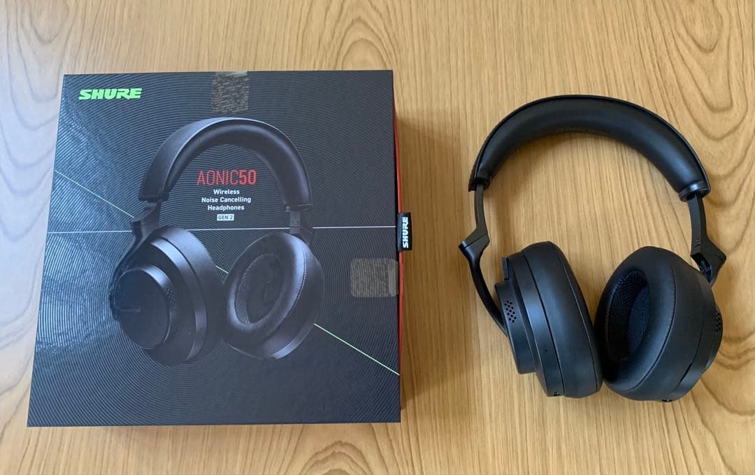 使用歴数回 SHURE AONIC 50 GEN2 ワイヤレスヘッドホン