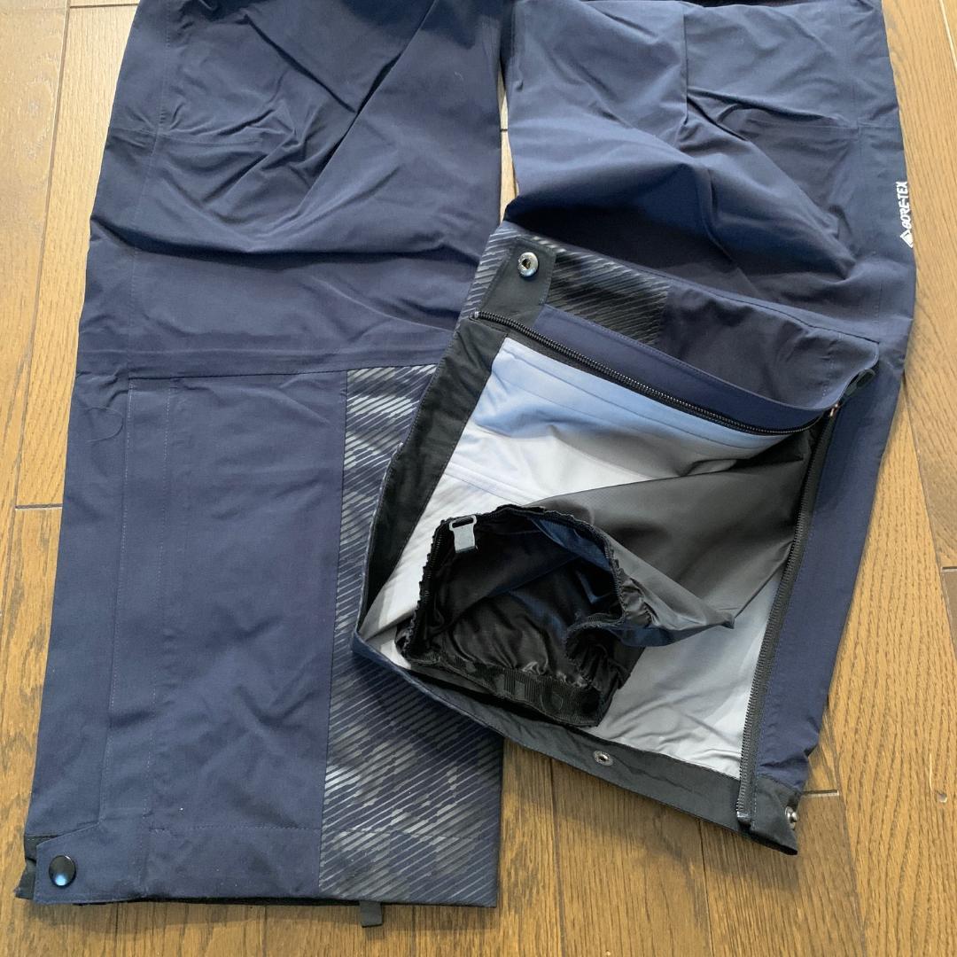 アディダス　スノー　ビブパンツ　ゴアテックス　スノーボードウェア　M　ネイビー