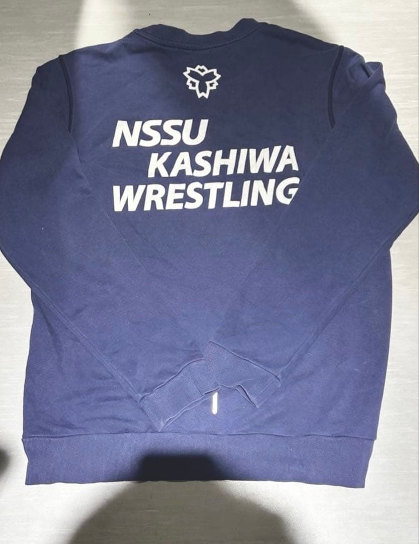 日体大柏レスリング　ASICS ネイビー　　【廃盤】