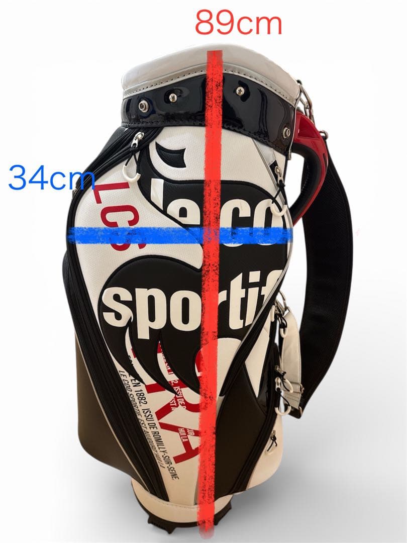 P*J様 le coq sportif キャディバック　ルコックスポルティフ　新