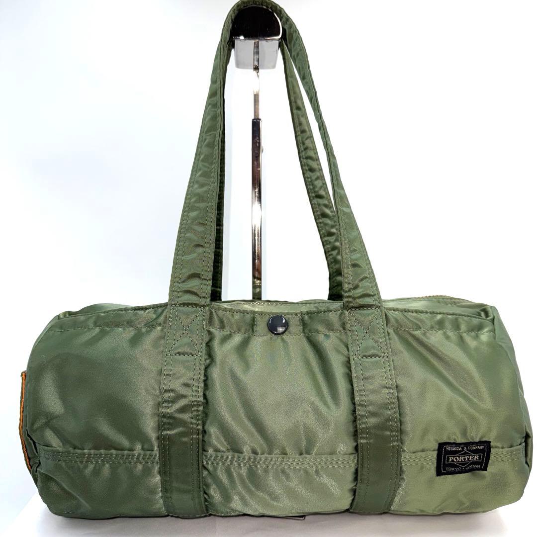 白玉アラン 専用✨美品・希少✨PORTER ポーター タンカー ミニボストンバッ