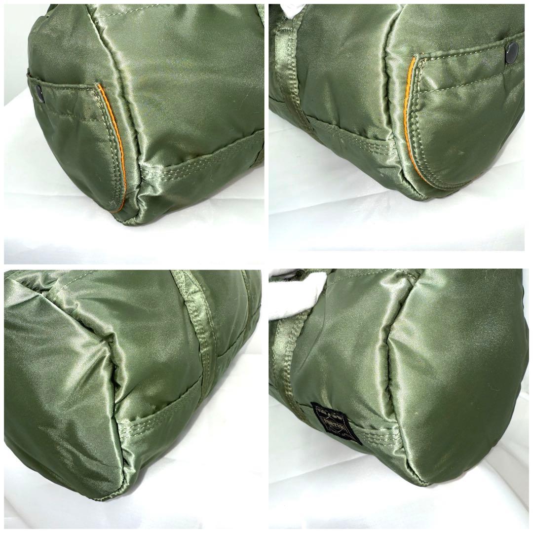 白玉アラン 専用✨美品・希少✨PORTER ポーター タンカー ミニボストンバッ