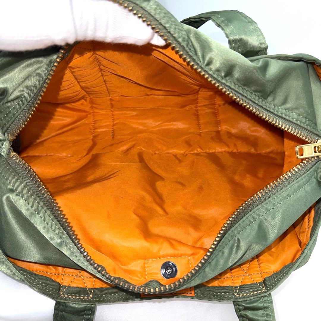 白玉アラン 専用✨美品・希少✨PORTER ポーター タンカー ミニボストンバッ