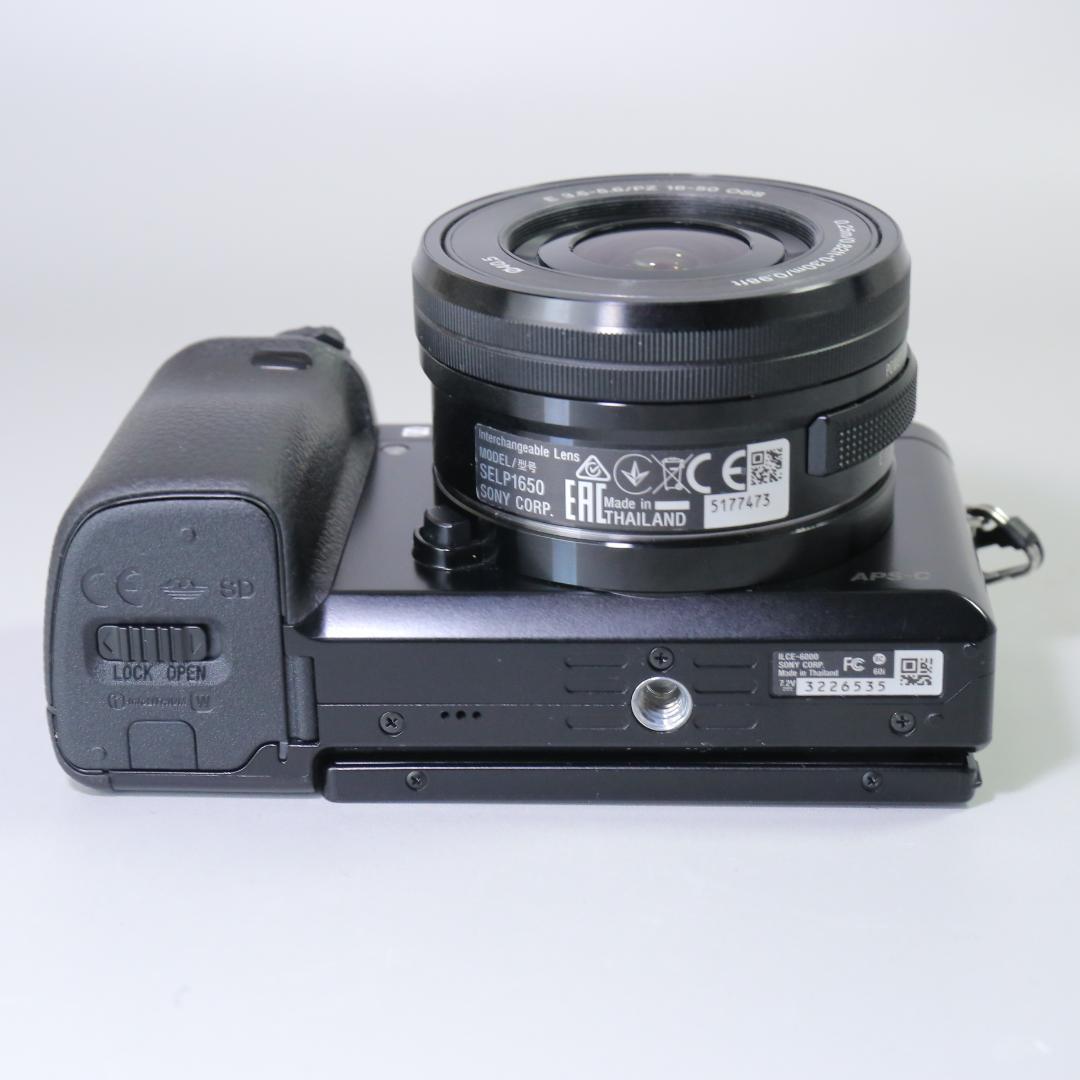 ☆ショット4867回☆未使用レベル　Sony a6000　標準レンズ　＃309