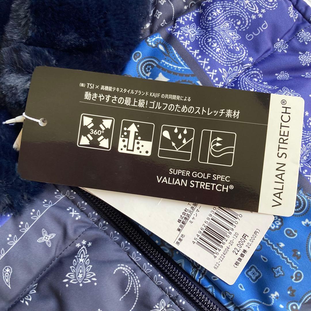 新品タグ付　PING ピン　ゴルフウエア　レディース　中綿ワンピース　Sサイズ