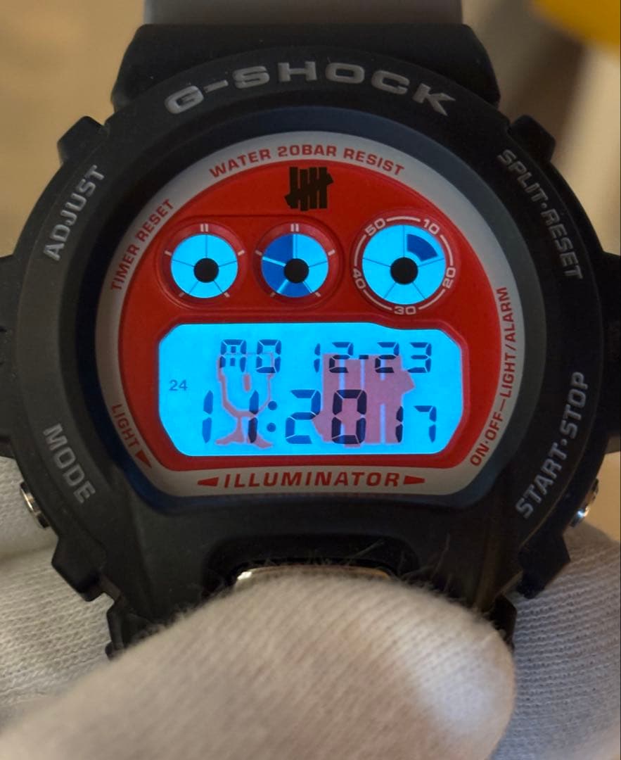 コラボ/G-SHOCK/DW-6900/限定/UNDEFEATED/別注/時計