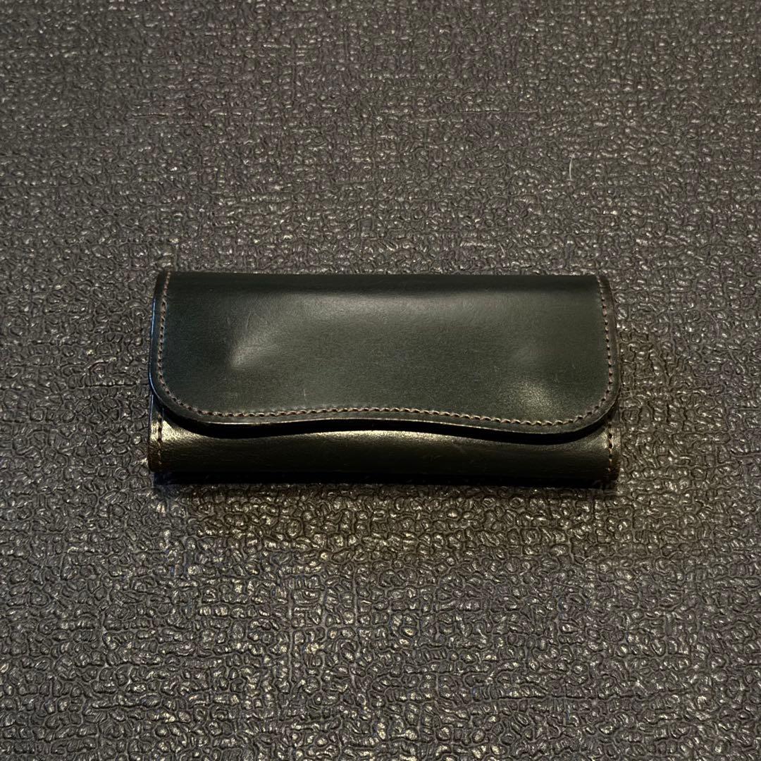 ラストクロップス キーケース スイフトL コードバン 本革 レザー ブラック