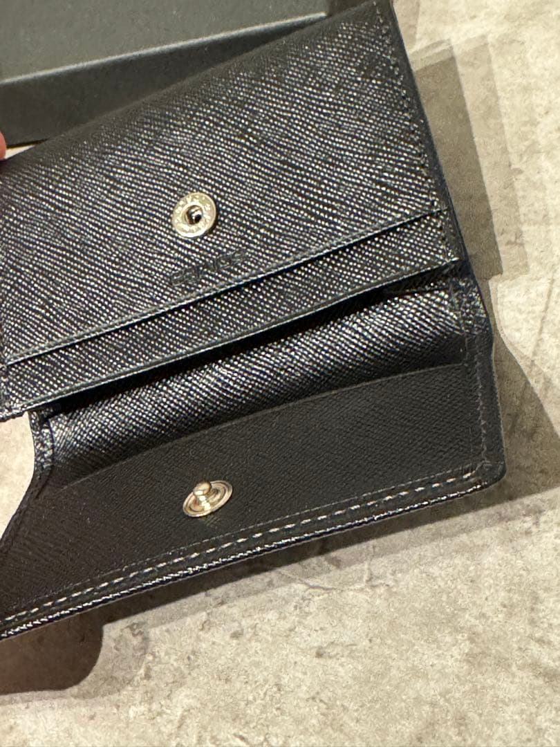 SOMES SADDLE ブラック名刺入れ