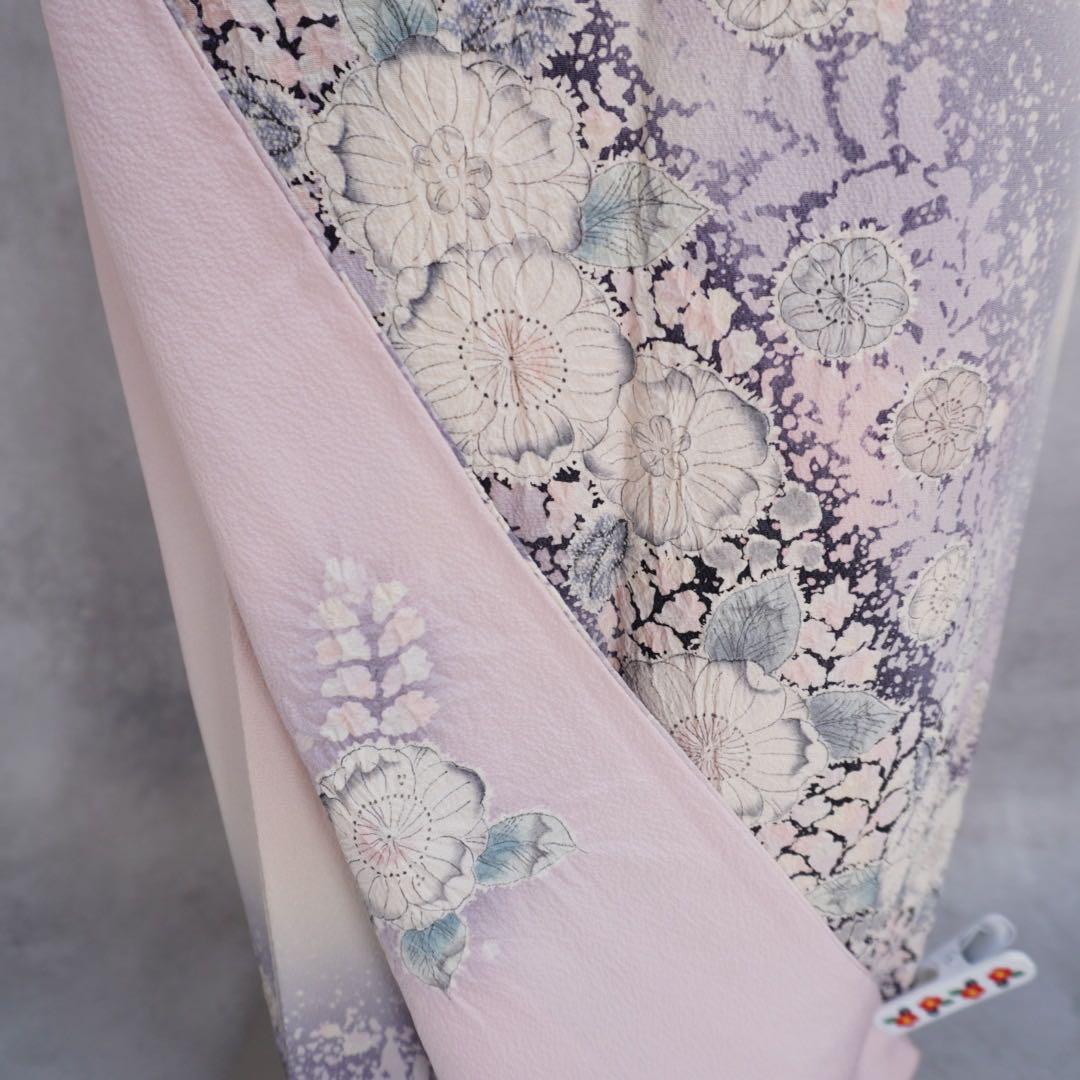 ⭐︎ まりか☆⭐︎訪問着フルセット【276▪︎】翠山工房 辻が花 正絹