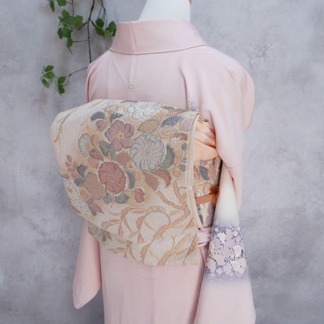 ⭐︎ まりか☆⭐︎訪問着フルセット【276▪︎】翠山工房 辻が花 正絹