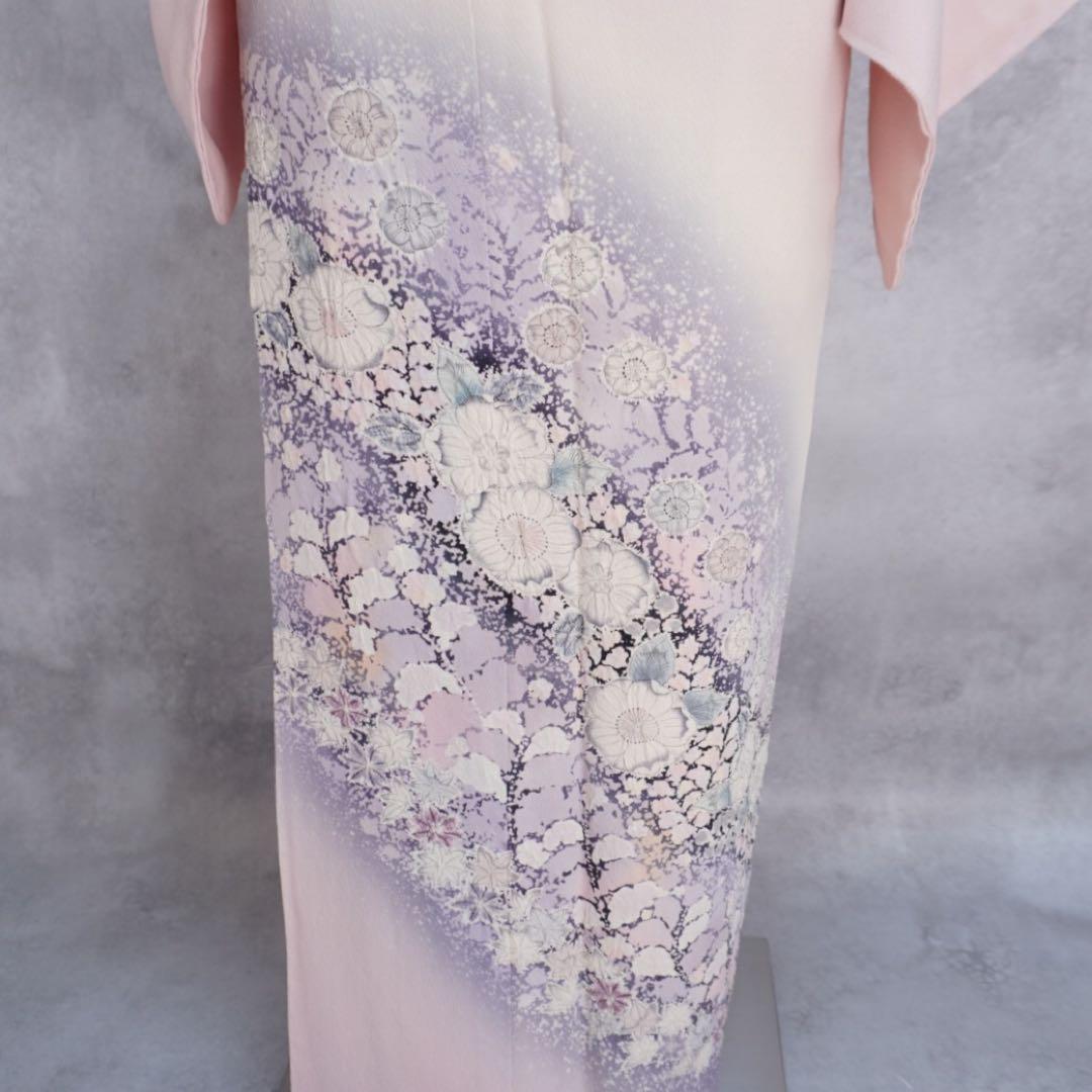 ⭐︎ まりか☆⭐︎訪問着フルセット【276▪︎】翠山工房 辻が花 正絹