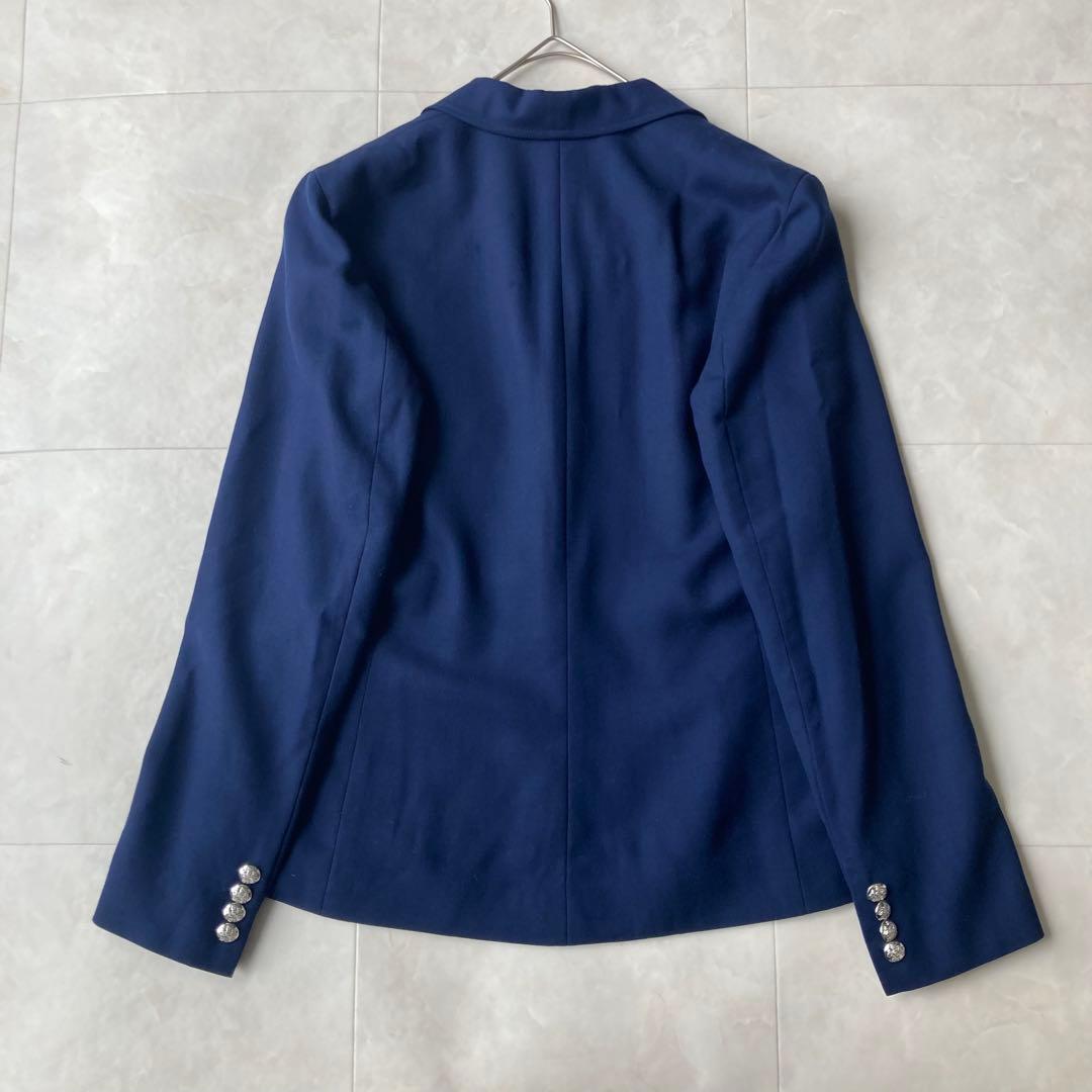 Ralph Lauren 銀ボタン テーラードジャケット ネイビー Lサイズ