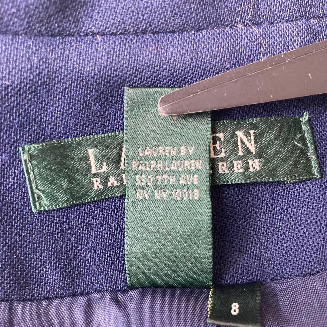 Ralph Lauren 銀ボタン テーラードジャケット ネイビー Lサイズ