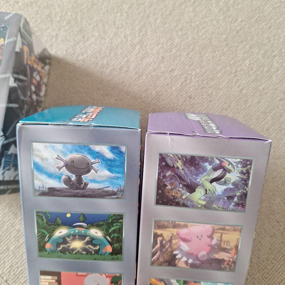 韓国版 ポケモンカード 3種セット BOX 新品未開封