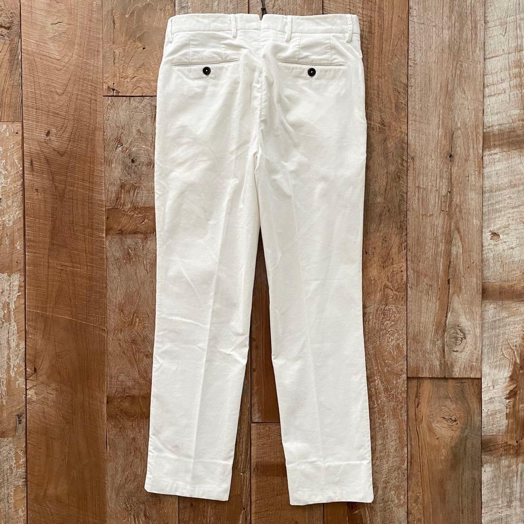【極美品】PT TORINO テーパード コーデュロイ スラックス パンツ 44