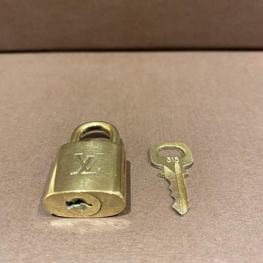 L00118　ルイヴィトン　パドロック　カデナ　南京錠　鍵
