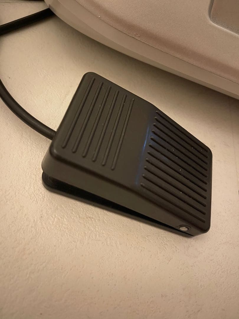 2 in 1超音波　美容器フットペダル付き