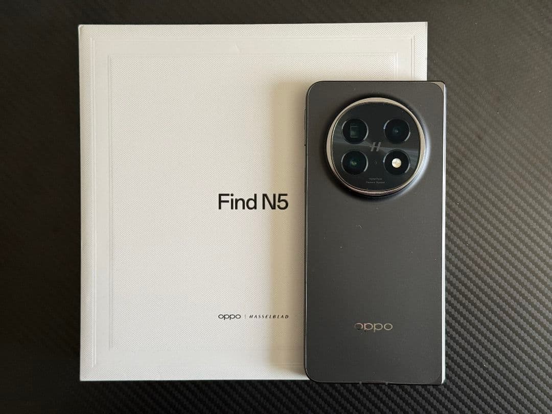 OPPO Find N5 ブラック 16/512GB グローバル版