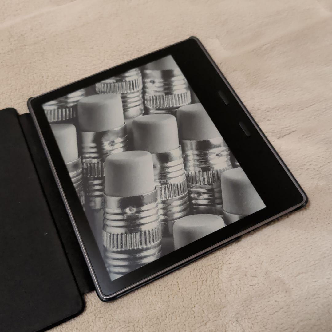 ​【美品】Kindle Oasis 第10世代 8GB 広告なし（純正カバー付）