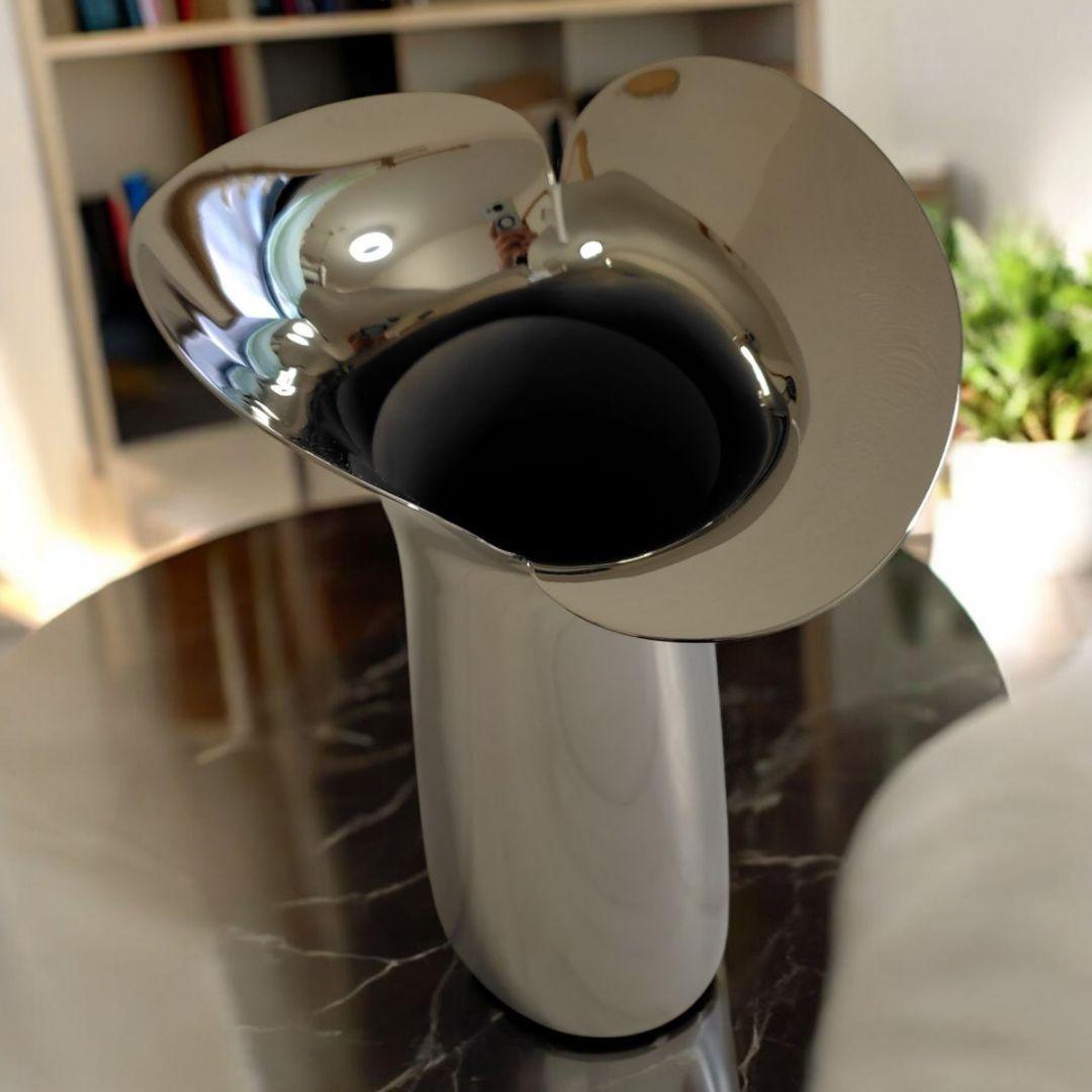 【美品】ジョージ ジェンセン BLOOM BOTANICA ベース 花瓶22cm