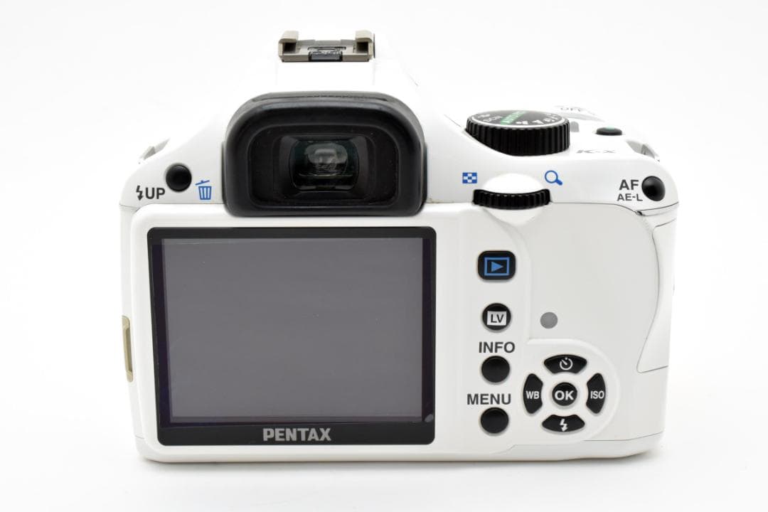 ペンタックスK-X 黄白レンズキット 希少カラー #AH018/KKAF023