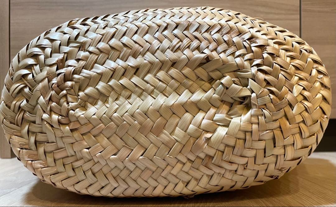 CELINE トリオンフ　かごバッグ　ホワイト