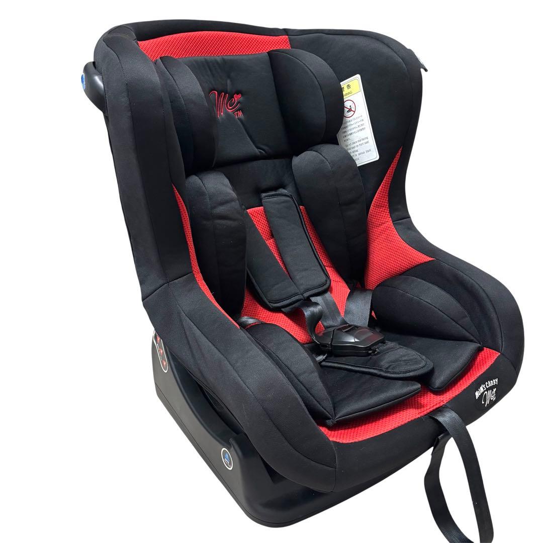 美品 西松屋 マムズキャリー レジェ チャイルドシート レッド 赤