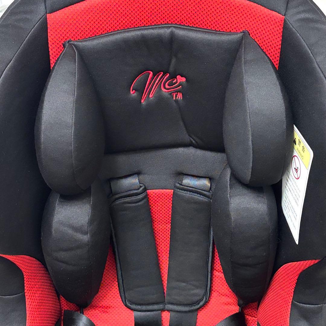 美品 西松屋 マムズキャリー レジェ チャイルドシート レッド 赤