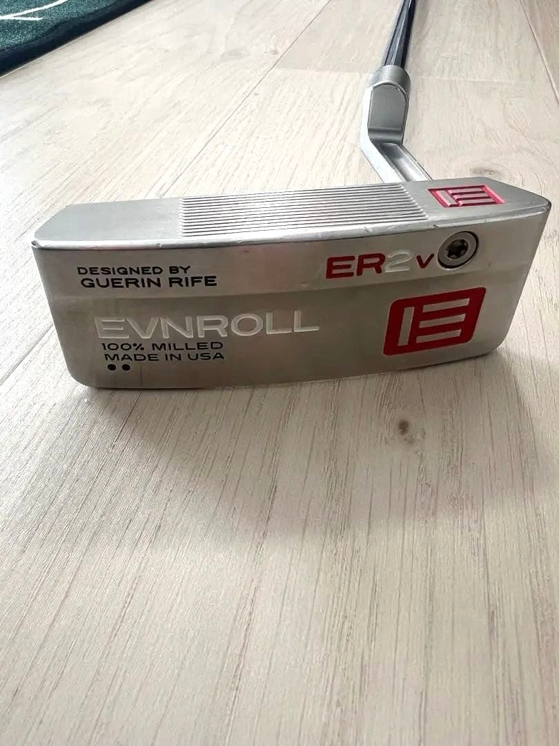 最終値下げ‼️Evnroll ER V パター シルバー【ケース付き】