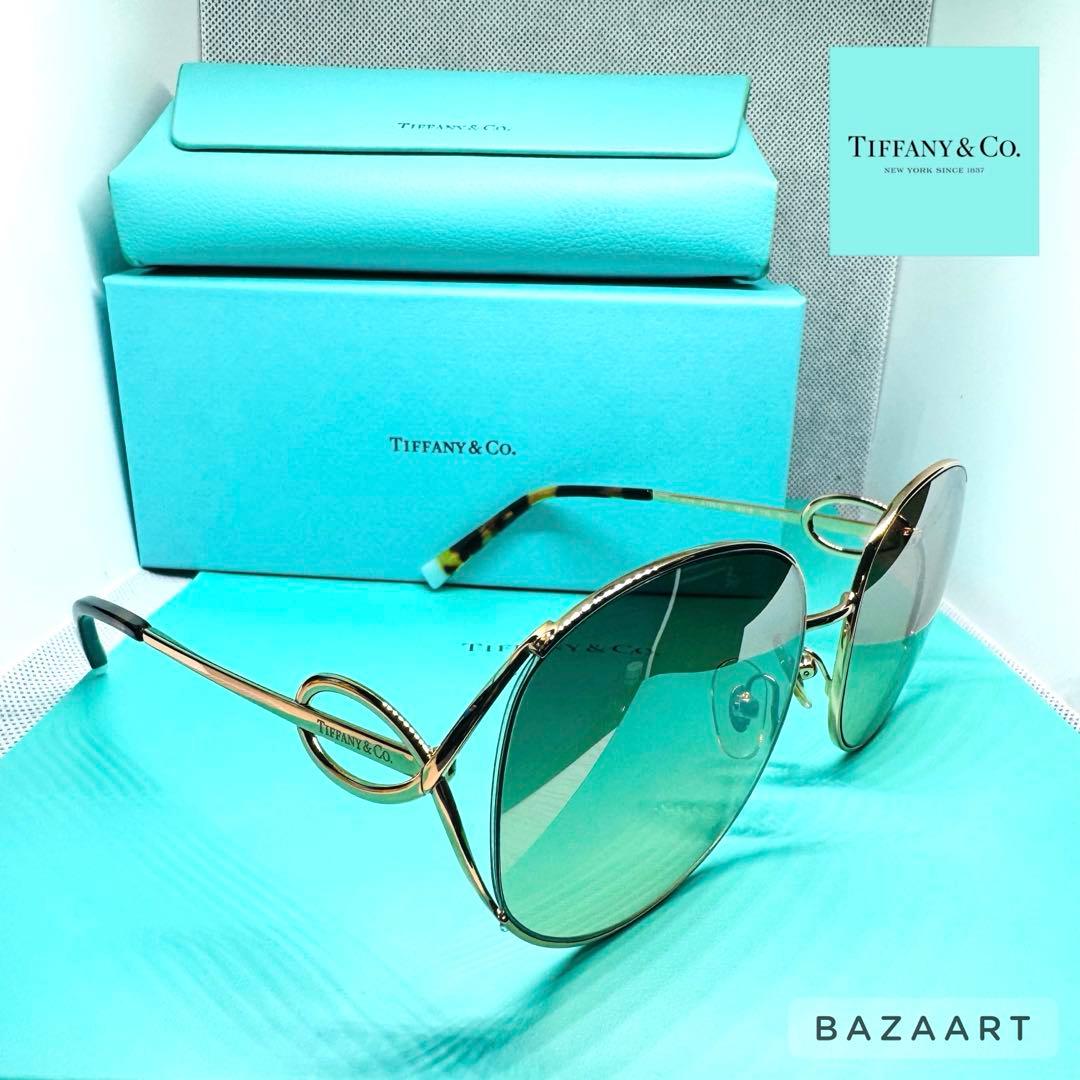 Tiffany & Co. ティファニーサングラス TF3065 ピンクゴールド