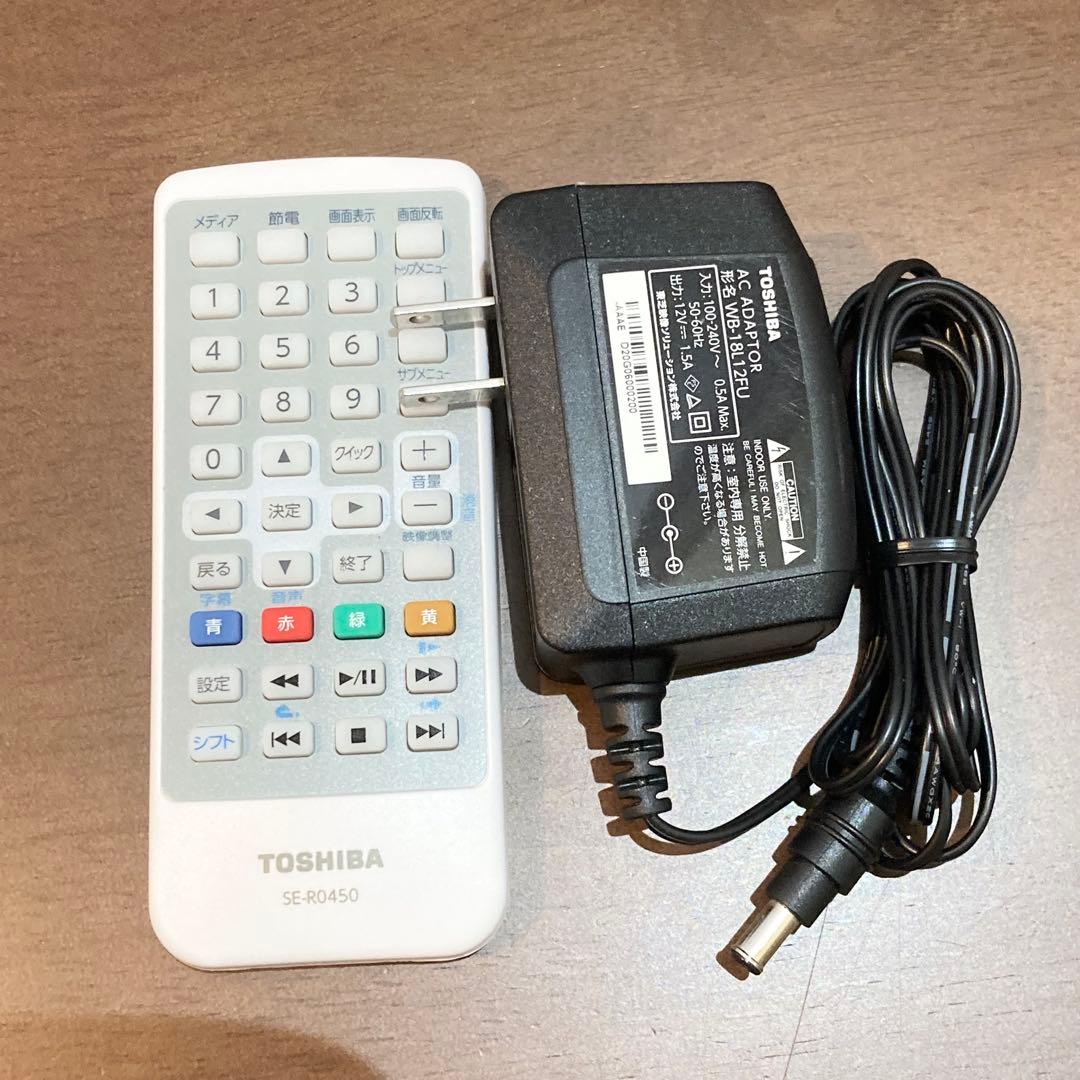 TOSHIBA 東芝 REGZA SD-BP900S ポータブルBDプレーヤー