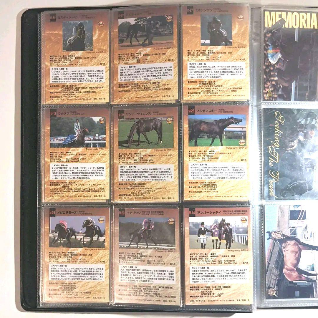 【競馬カード】メモリアルカード等セット　ケース付