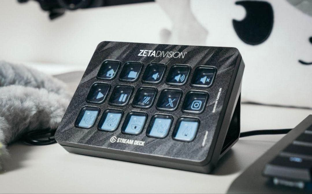 ZETA DIVISIONコラボモデルStream Deck Faceplate
