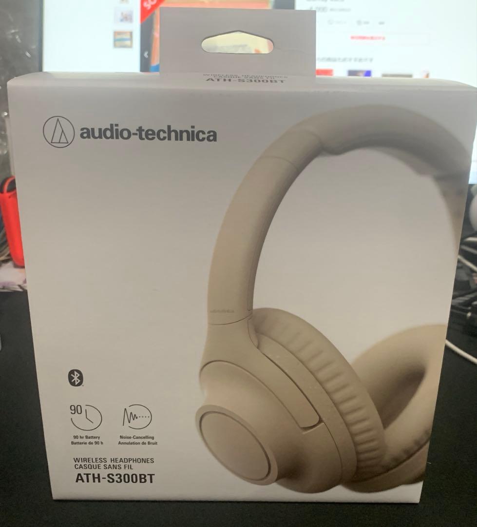 大特価・新品 オーディオテクニカ　ヘッドホン　ATH-S300BT BG