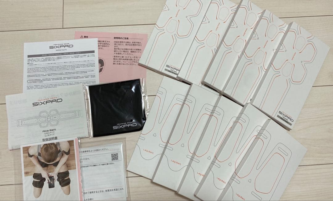 SIXPAD 3点セットジェルシート各5箱