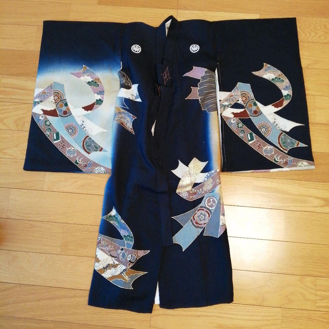 【美品・最終特価！】お宮参り 笹竜胆 グラデーション刺繍