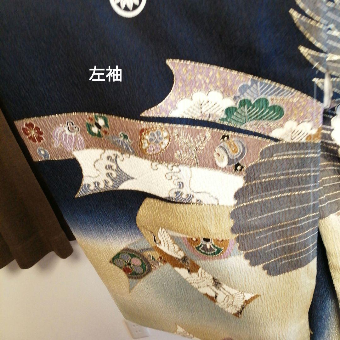 【美品・最終特価！】お宮参り 笹竜胆 グラデーション刺繍