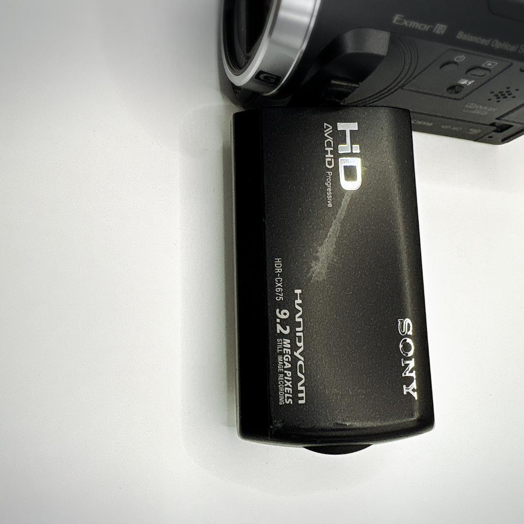 値下しました。SONY ハンディカム HDR-CX675 ブラック ビデオカメラ