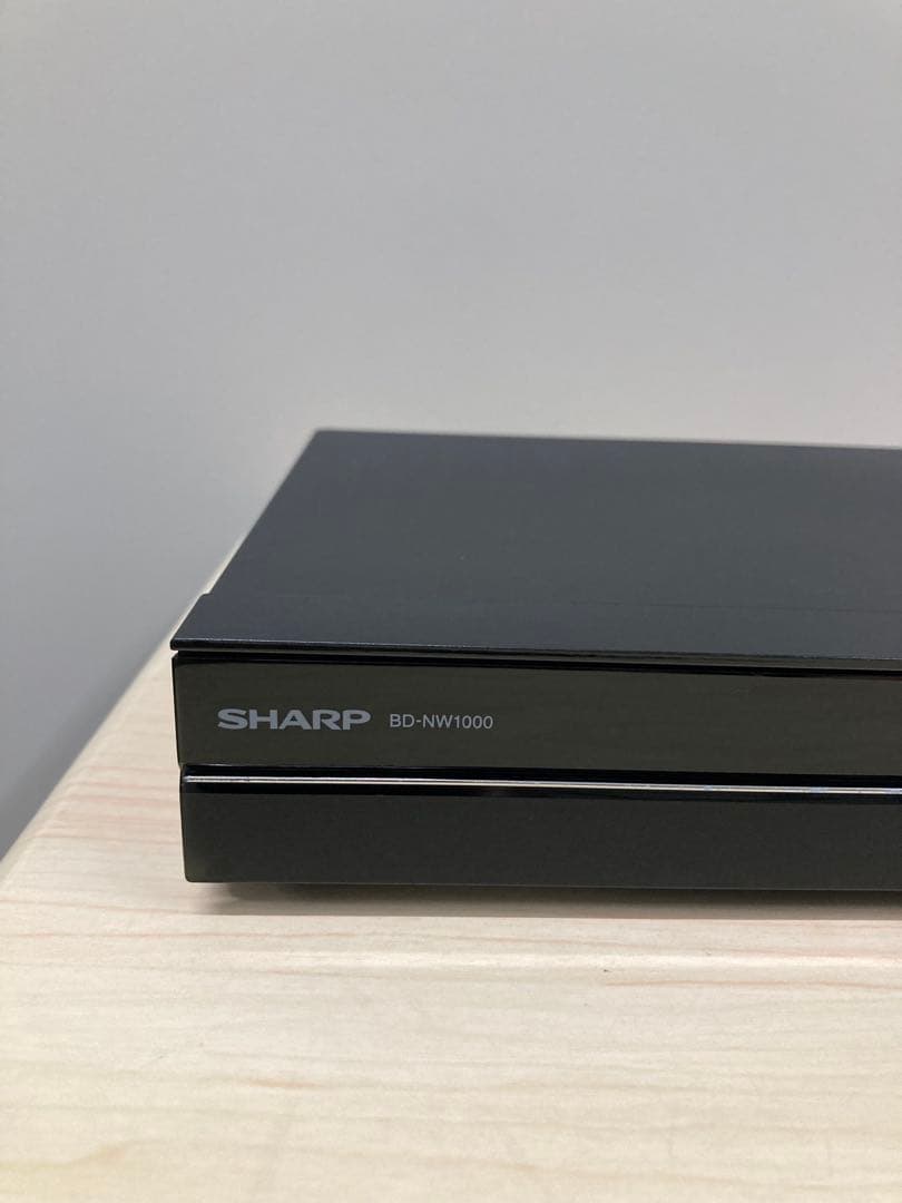 かなり綺麗　1TB シャープ　AQUOS ブルーレイ　BD-NW 1000