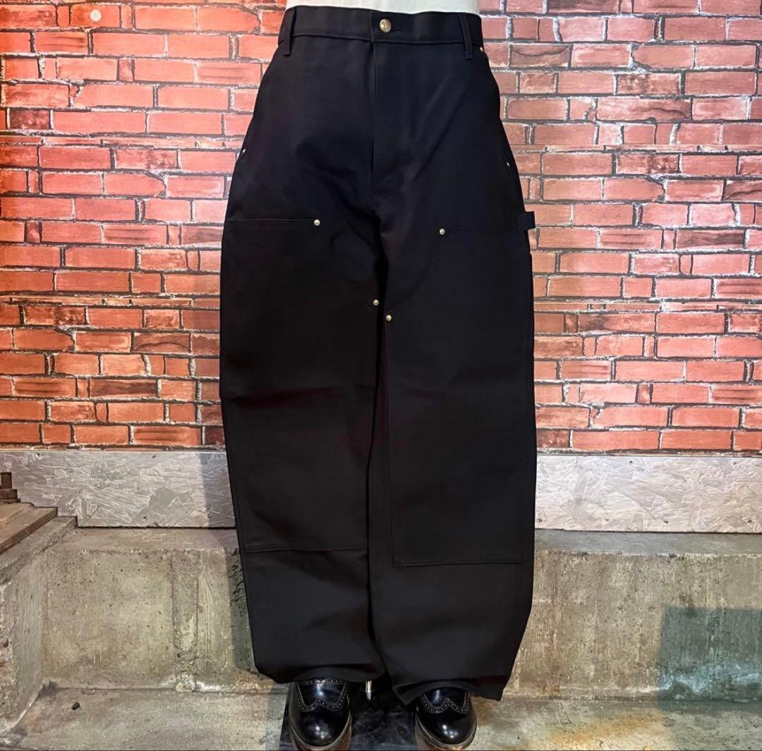 悠*大様 Carhartt 黒 ワークパンツ