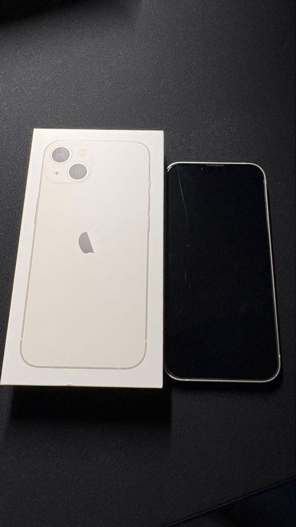 iPhone 13 スターライト 純正バッテリー 256GB SIMフリー