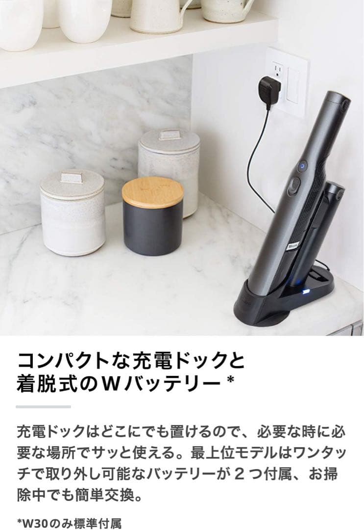 shark ハンディークリーナー　WV251J グレー